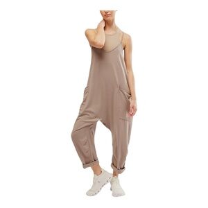 FP Movement by Free People Taupe Jumpsuit
